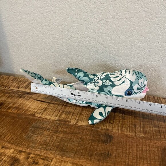 Ideal Toys Direct Dolphin Plush Green Marine Sea Stuffed Animal Soft Toy 12” - Picture 5 of 8